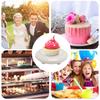 Rotating Cake Turntable with Music Stable Easy Control Multipurpose Cake Display Stand for Birthday Party