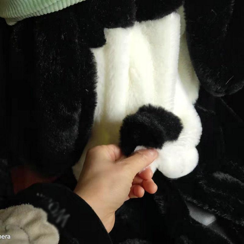 80-180cm Giant Panda Plush Toys Soft Outer Skin Animals Bear Coat Holiday Birthday Gift Valentine Brinquedos