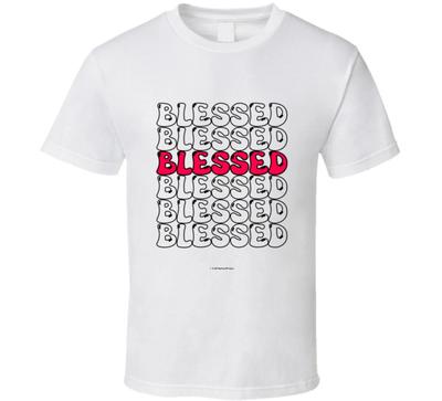 Blessed Blessed Blessedblessed Christian Jesus Blessed God T Shirt Mens Kids Womens Boys Girls Children