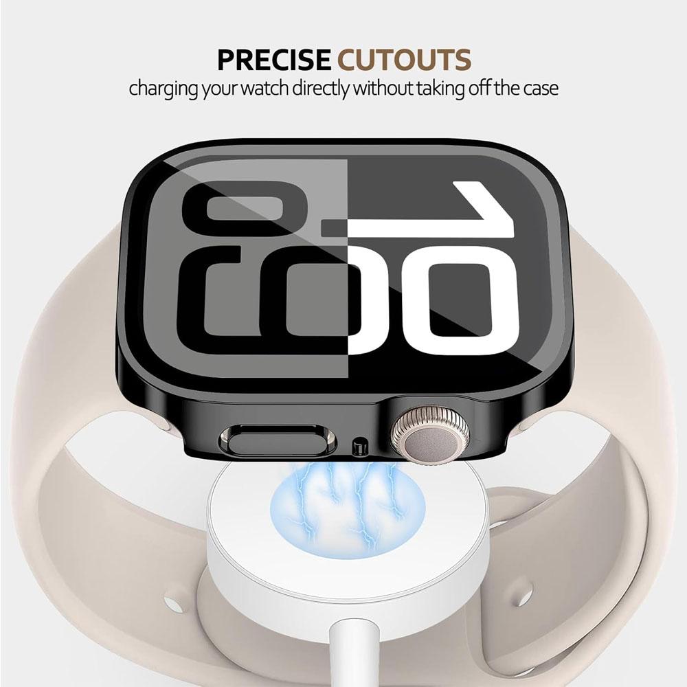 Screen Protector for Apple Watch Case 46mm 42mm 45mm 44mm 49mm 41mm 40mm Tempered Glass iWatch Series 10 7 8 9 SE 6 5 4 Ultra 2