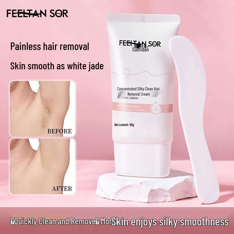 

Sophie Dan Silk Smooth Gentle Hair Removal Cream for Sensitive Skin - Large Capacity