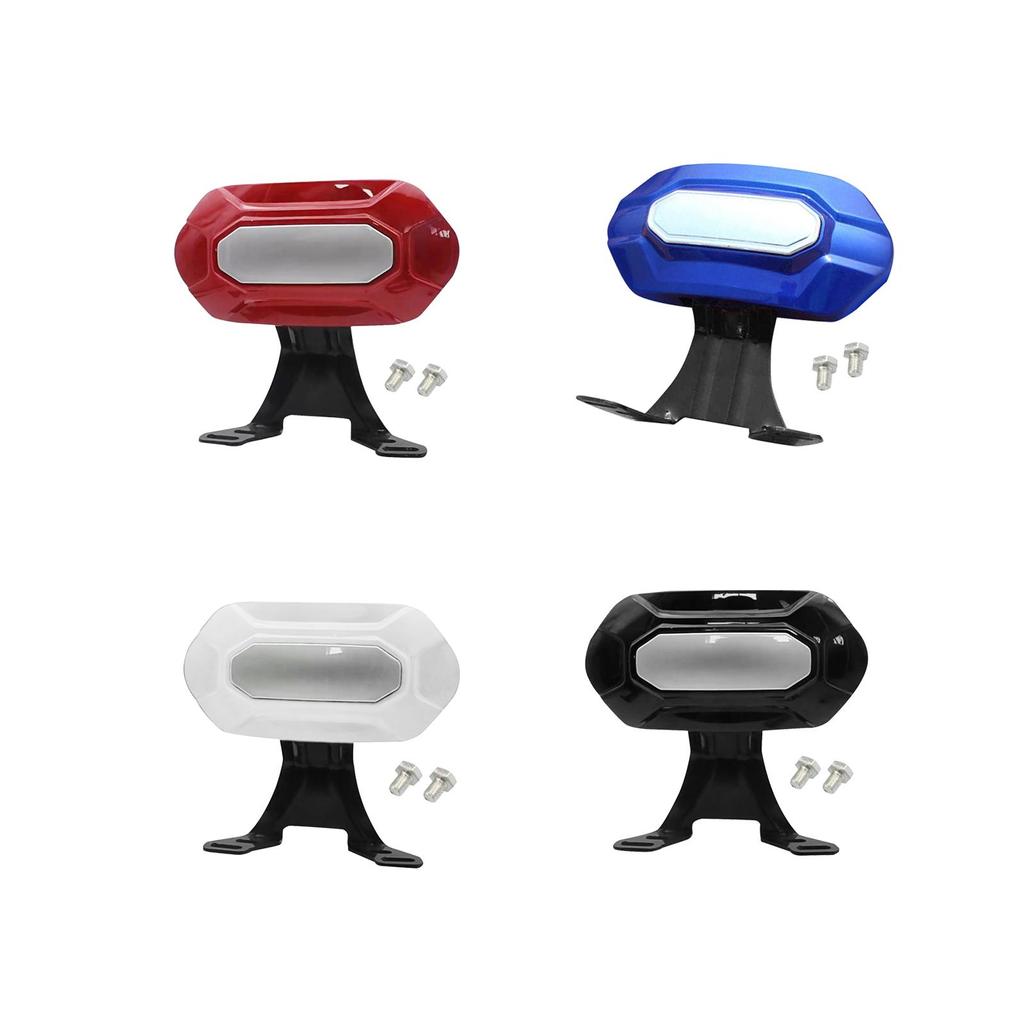 Electric Bicycle Backrest Rear Seat Backrest E Bike Motorcycle Backrest Replaces Passager Rainproof Easy To Install Waterproof