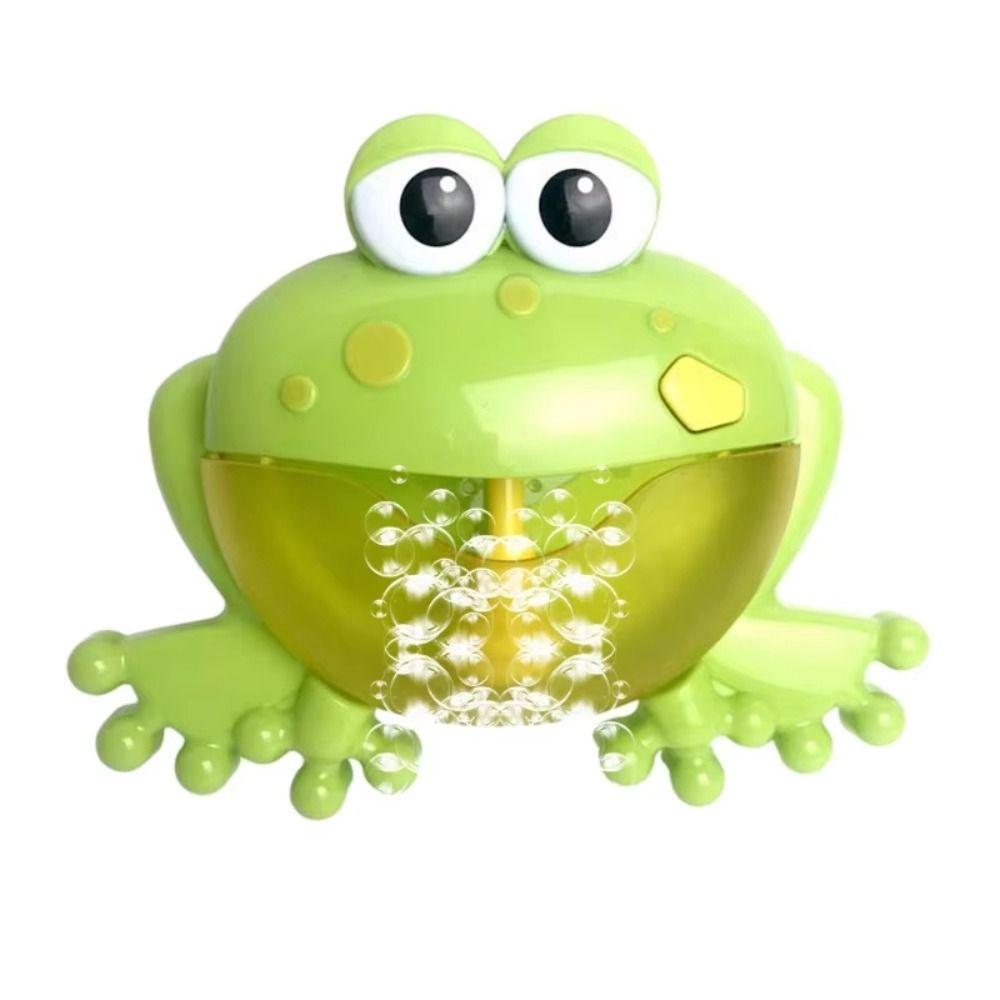 Plastics Frog Crab Bubble Machine Multipurpose Musical Bubble Maker Boys Girls Children Kids