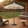 Rope Sunshade Tassel Fringe Decorative Open Weave