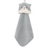 1PC Cartoon Hanging Hand Towel Soft Coral Kitchen Towel Cute Kids Child baby Quick Dry Bathing Towel