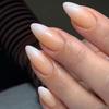 Gradient Water Drop Press-On Nails: European & American Style False Nail Art Tips