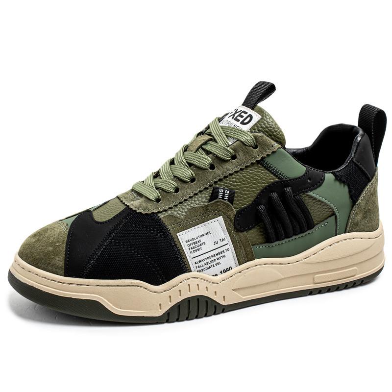 

Trendy men s shoes board shoes new fashion Korean version platform heightening casual sports shoes students spring and autumn personalized trendy sho 44