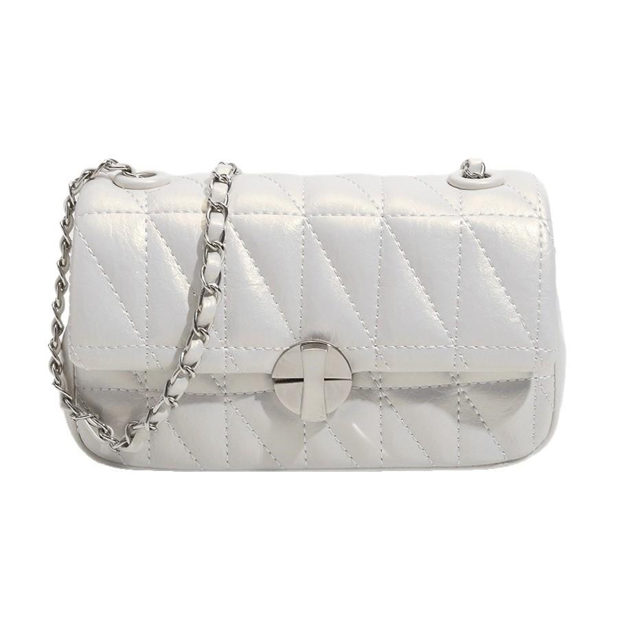 Bag Women's 2025 New Xiaoxiangfeng Chain Small Square Bag Fashion Versatile Messenger Bag Women's Shoulder Bag Chain