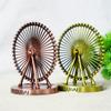 Metal Dubai Ferris Wheel Rotating Ornament Wine Cabinet Home Desktops Decorations Metal Sculpture Housewarmings Gift