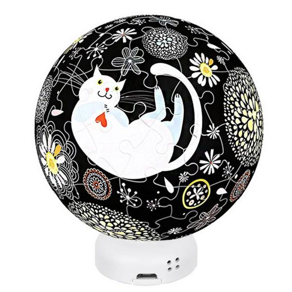 

Пазл Love Dreaming Cat Baller Enjoy + светодиодная сенсорная подставка PO60 J1020 Korea 3d Puzzle