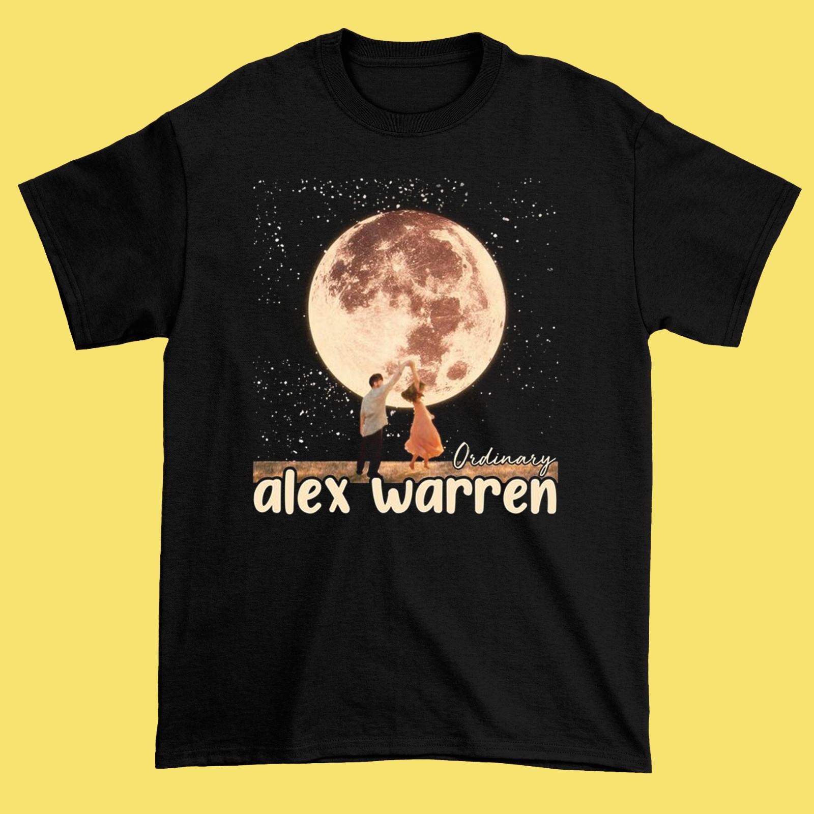 RARE!! Alex Warren - Ordinary Black Cotton All size S-5XL T-shirt HRB322 XXXL