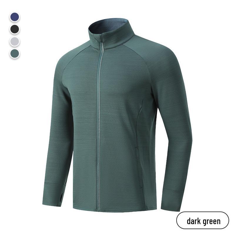Unisex Quick-Dry Long Sleeve Sports Jacket for Autumn/Winter