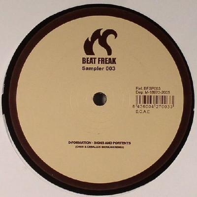 12inch Record D-FORMATION / RÖSH - Sampler 003 BFSP003 BeatFreak Recor 2005 Spain Dance & Electronica Used