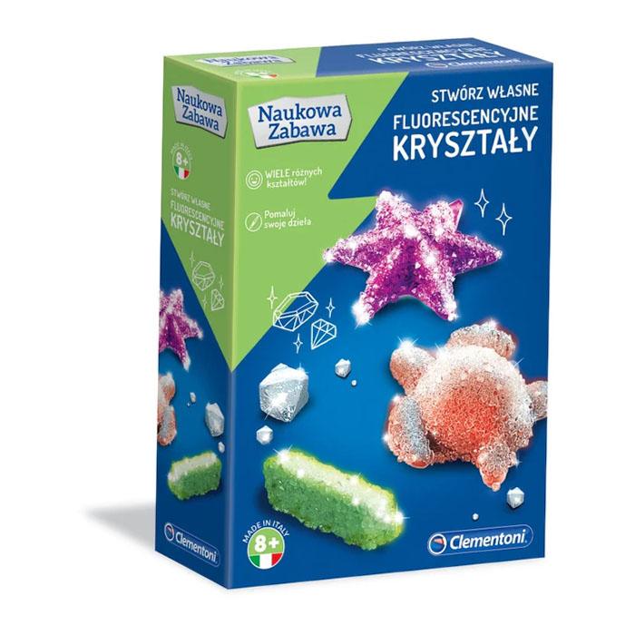 Fluorescent crystals. Clementoni 60584