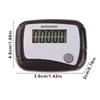 Steps Counter Step Counter For Walking Daily Target Monitor Digital LCD Pedometer For Senior Travel Hiking Outdoor Sport