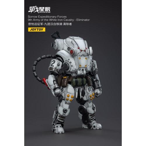 JOYTOY War Star: The Sad Expeditionary Force, White Iron Cavalry, 9th Regiment "Exterminators", 1/18 Scale PVC & ABS Painted Movable Figure JT3303