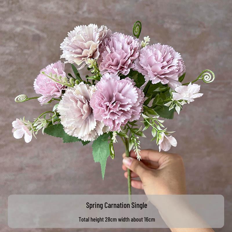 Flori Artificiale Seria Violet: Floral Decorativ Elegant pentru Casă, Nuntă, Cameră Model și Decor Moale.