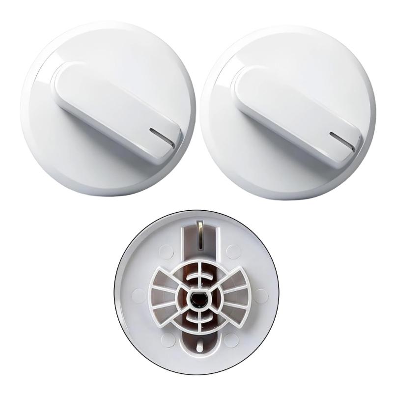 2Pcs WE03X25285 Dryer Machine Timer Knob Temperature Control Replacement for PS11763058 AP6032623 HTX24EASK0WS
