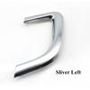 Chrome Front Rear Left Right Interior Door Handle Surrounding Cover Trim Replacement for Land Rover Discovery 2015-