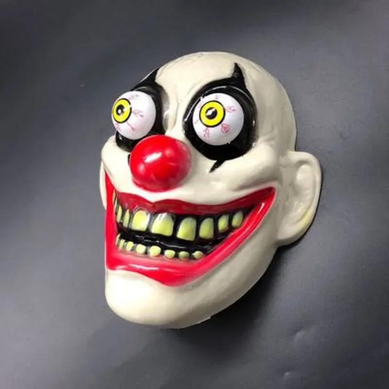 Horror Clown Scary Mask Halloween Cosplay Helmet Party Costume Mask Props Party Decoration Vampire Mask Masquerade Ghost Mask