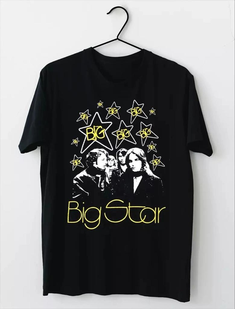 Collection Big Star Band Short Sleeve Black All Size T-Shirt AL285