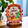 1/4pcs Cute Snake Year Refrigerator Sticker Resin Magnetic Sticker Fridge Magnets  Photo Wall