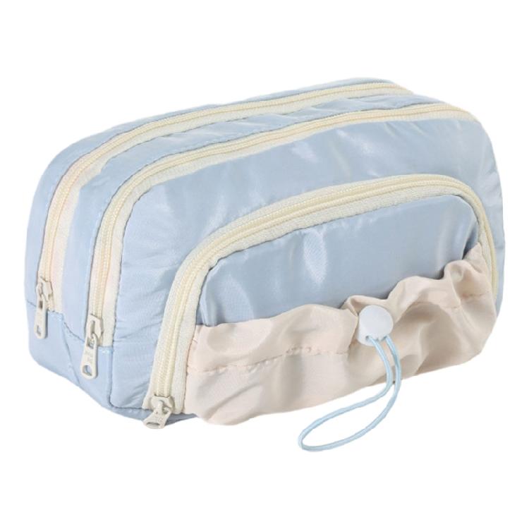 Multi Layered Pencil Case Big Capacity Pencil Pouches Multilayer Pen Bag Travel Pencil Organizers Bag for Office School