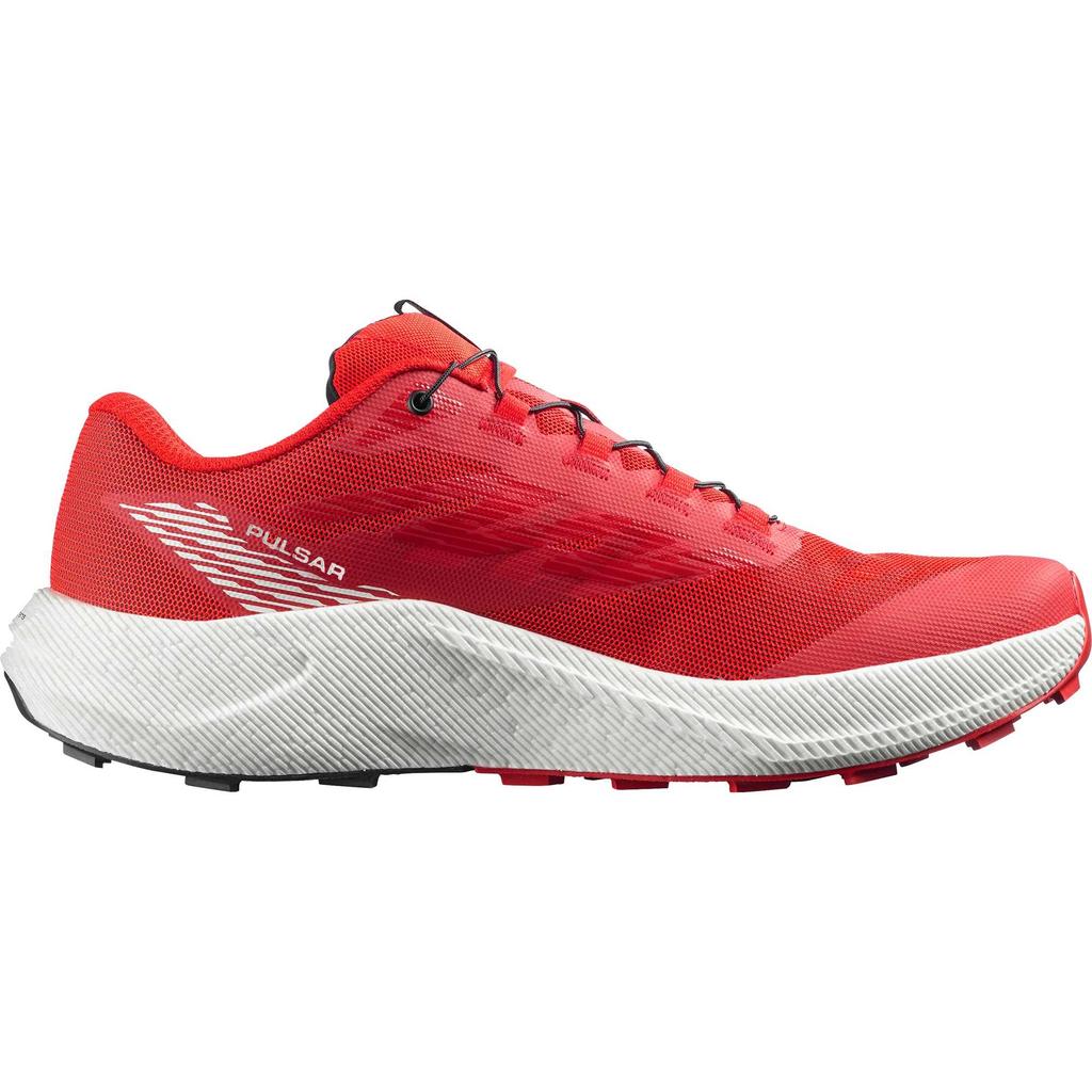 Salomon Pulsar Stylish Color Block Bright Drawstring Trail Running Shoes Men sneaker L49230100