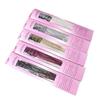 Box Set of 12 Pieces of Wigs with Laser Gold Wire Extensions for Women's Shiny Colored Silk Wigs