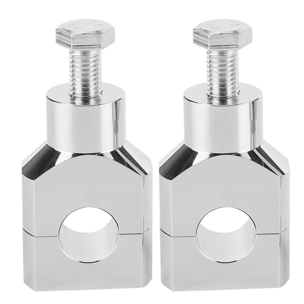 2.5cm 1in Handlebar Risers Clamp with Bolt Universal Motorbike Parts Fit for Yamaha V‑Star