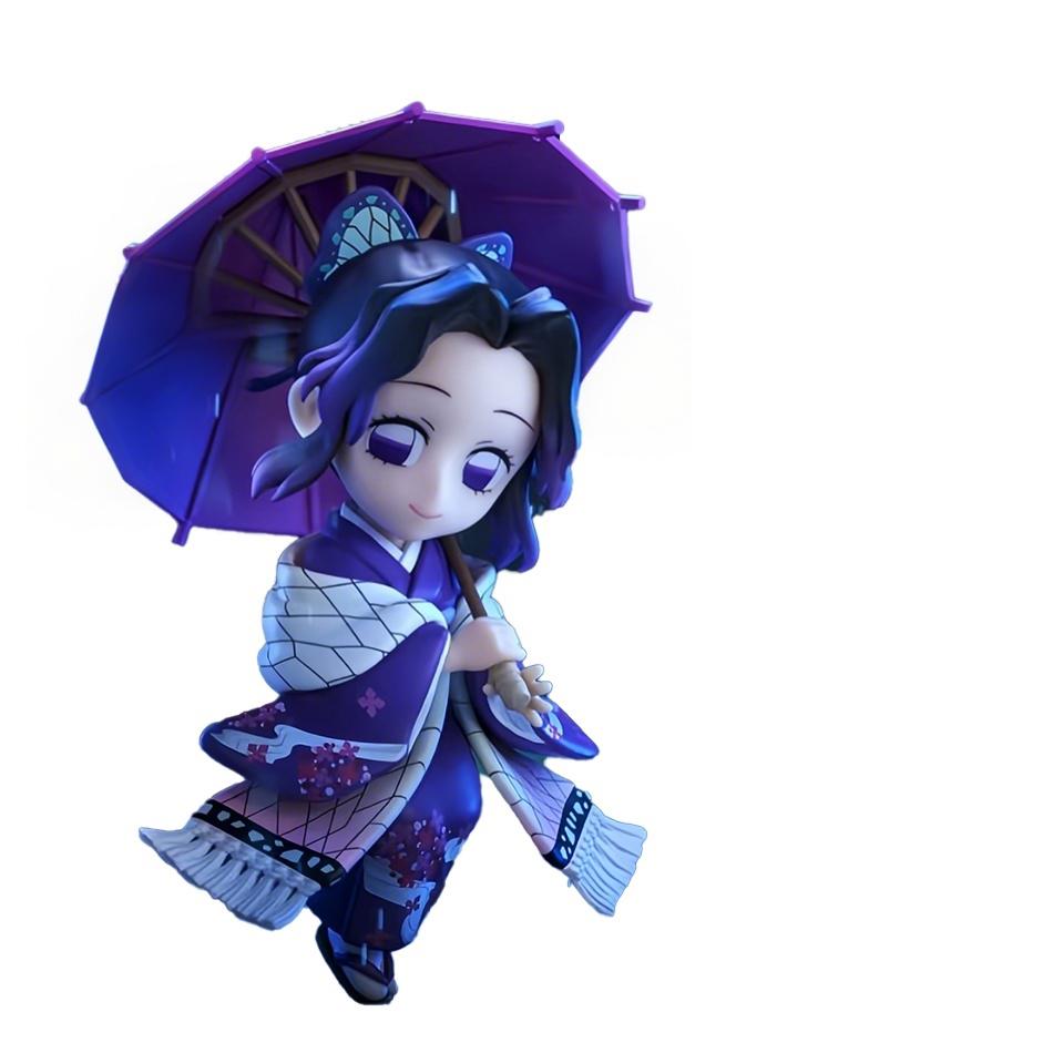 Demon Slayer Kimetsu No Yaiba Plum Rain Mystery Blind Box Tanjirou Nezuko Zenitsu Inosuke Collectible Toy Gift For Manga Lovers