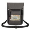 Travel Passport Bag with Anti-scan Feature, Neck-attached Identification Case, Portable Storage Card Holder