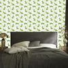 Crocodile Wallpaper White and Lime for Living Room and Bedroom 50x1000