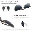 Double Bridge Luxury Fashion Sunglasses Aviation Men's Sunglasses Outdoor Men's Trendy Glasses