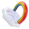 Baby Swimming Float Rainbow Inflatable Children Swimming Ring with Safety Float Seat