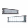 For 08-10 CTS Cadillac V Sedan 4Door 2PC White SMD LED License Plate Lights Pair