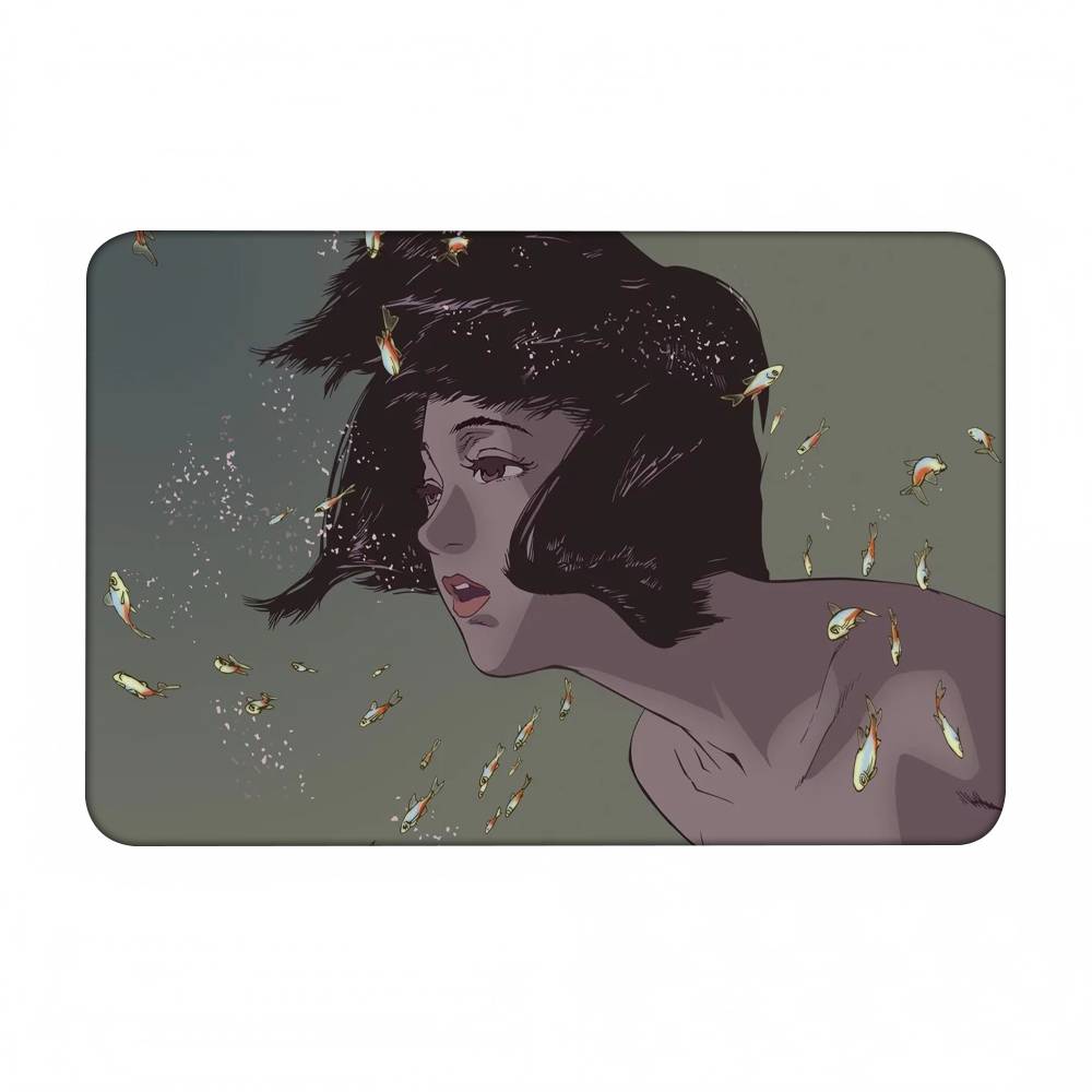 Paprika Movie Floor Mat Home Bathroom Absorbent Mats Anti-Slip Mats Home Decor Supplies