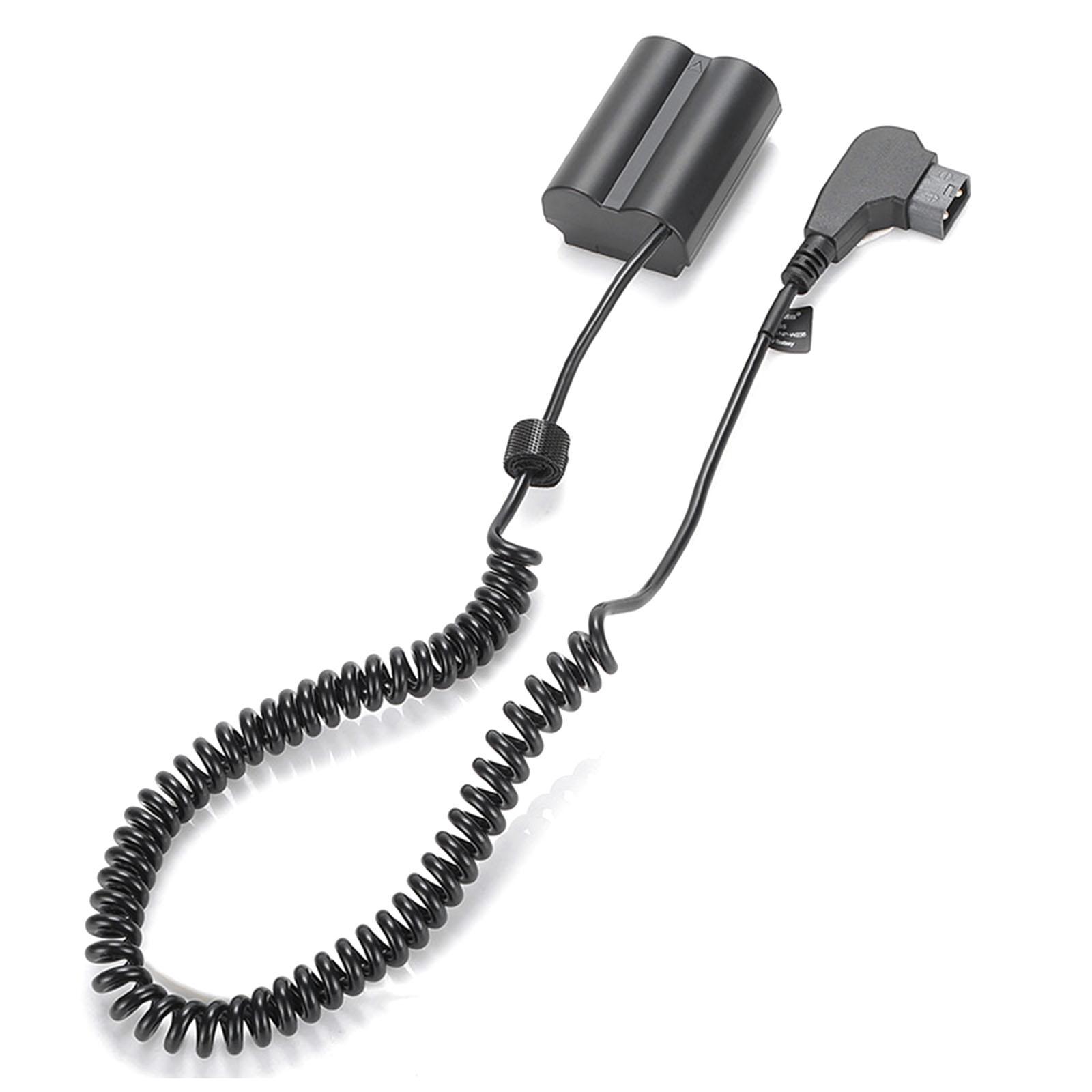 

Гибкий адаптер для фиктивной батареи D-TAP к NP-W235 Адаптер питания от батареи Пружинный кабель для X-T4 Аксессуары для камеры XT4