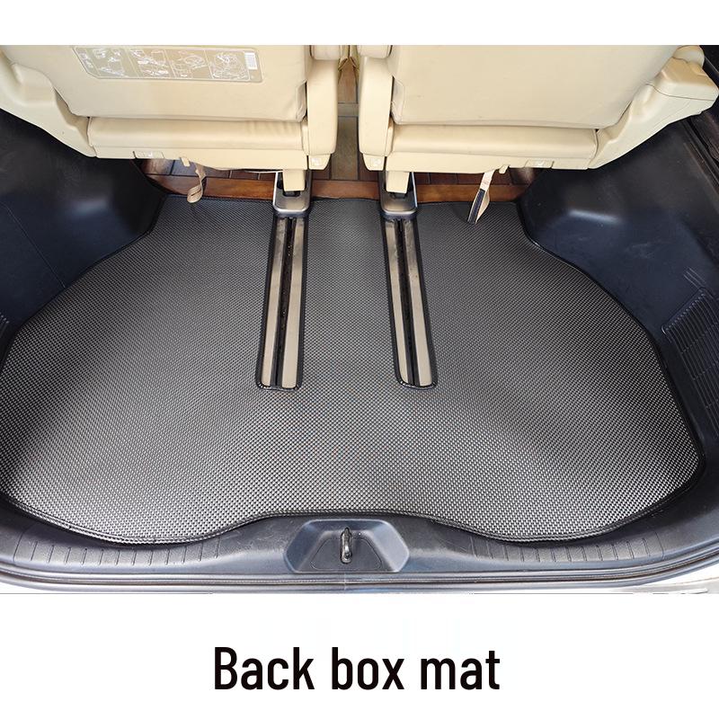 Toyota Alphard Floor Mats - Fits 24 Models, 20/30/40 Series, Full-Car Coverage, Right-Hand Drive, TPR Material