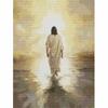 Diamantmalerei religiöser Jesus geht ins Licht DIY 5D Heimzimmer Dekoration Set
