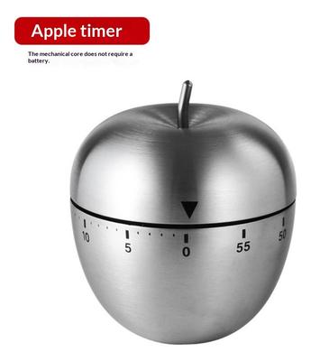 Creative Egg Shaped Mechanical Timer 60 Minute Countdown Perfect for Kitchen Baking Cooking
