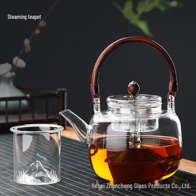 Japanese Style Electric Tea Kettle with Double Glass Pot