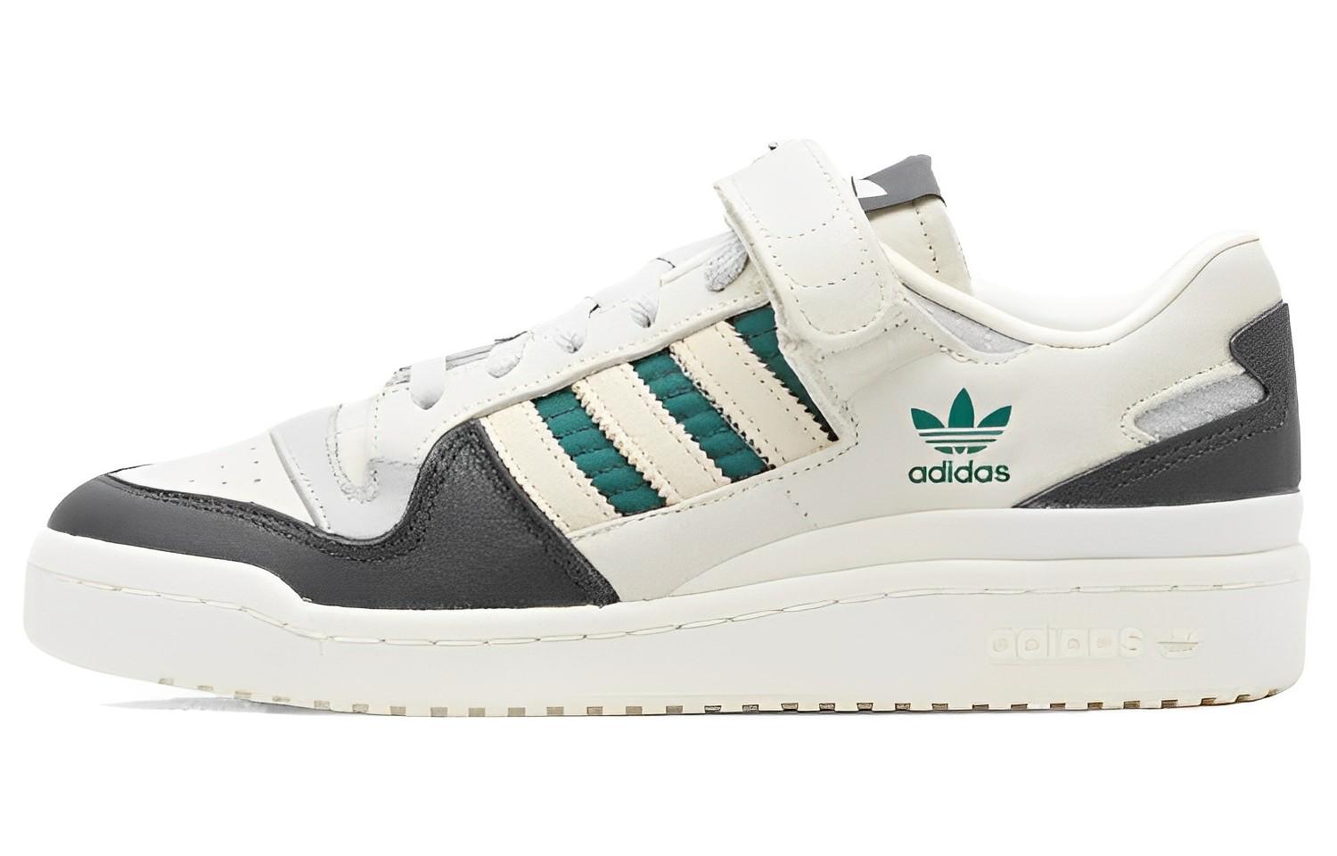 Forum Adidas Originals 84 Low  Off White Green  HQ6938 46