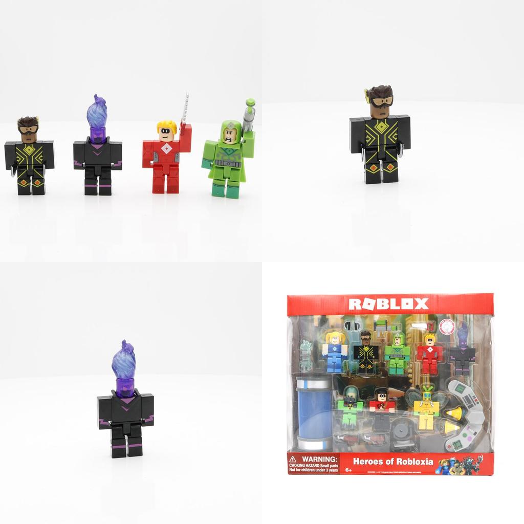 Premium Qualität Neue Roblox Figur Spielzeug Spielset mit 8 Mini-Actionfiguren und Zubehör