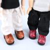 Pretend Play Obitsu11 Shoes Dress Up Cowhide Dolls Shoes Doll Leather Boots  Doll Accessories