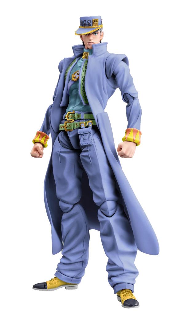 Medicos Entertainment Super Action Statue Bizarre Adventure Část Jotaro 155mm PVC ABS Nylon Malovaná Pohyblivá Figurka "JoJo's 4" "Kujo Druhý" Cca. &