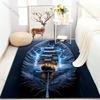 Sailboat in The Sea Print Carpet for Bedroom Living Room Bedside Sofa Floor Mat Modern Home Decor Play Area Rug Large Size