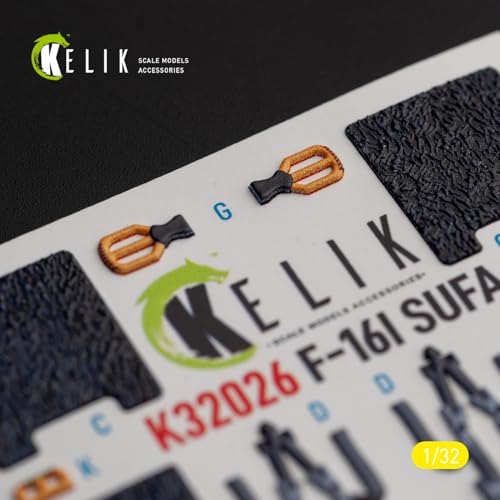 Reskit 1/32 F-16I Sufa Interior 3D Decal (Academy Version) Plastic Model Decal RSKK32026 (Airplane)
