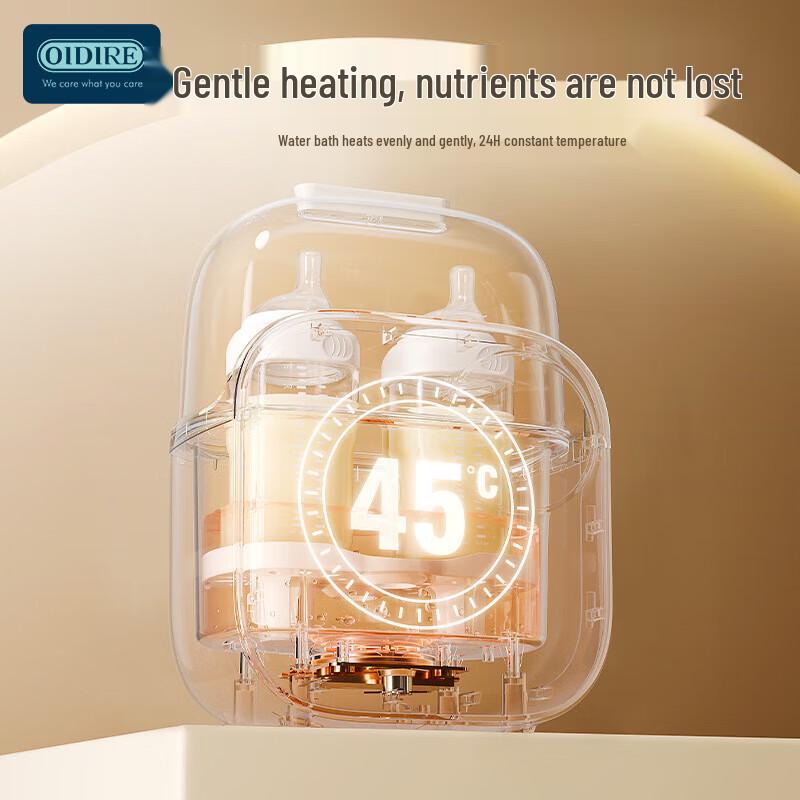 OIDIRE 2-in-1 Baby Bottle Warmer & Sterilizer CN Plug (adapter Included)
