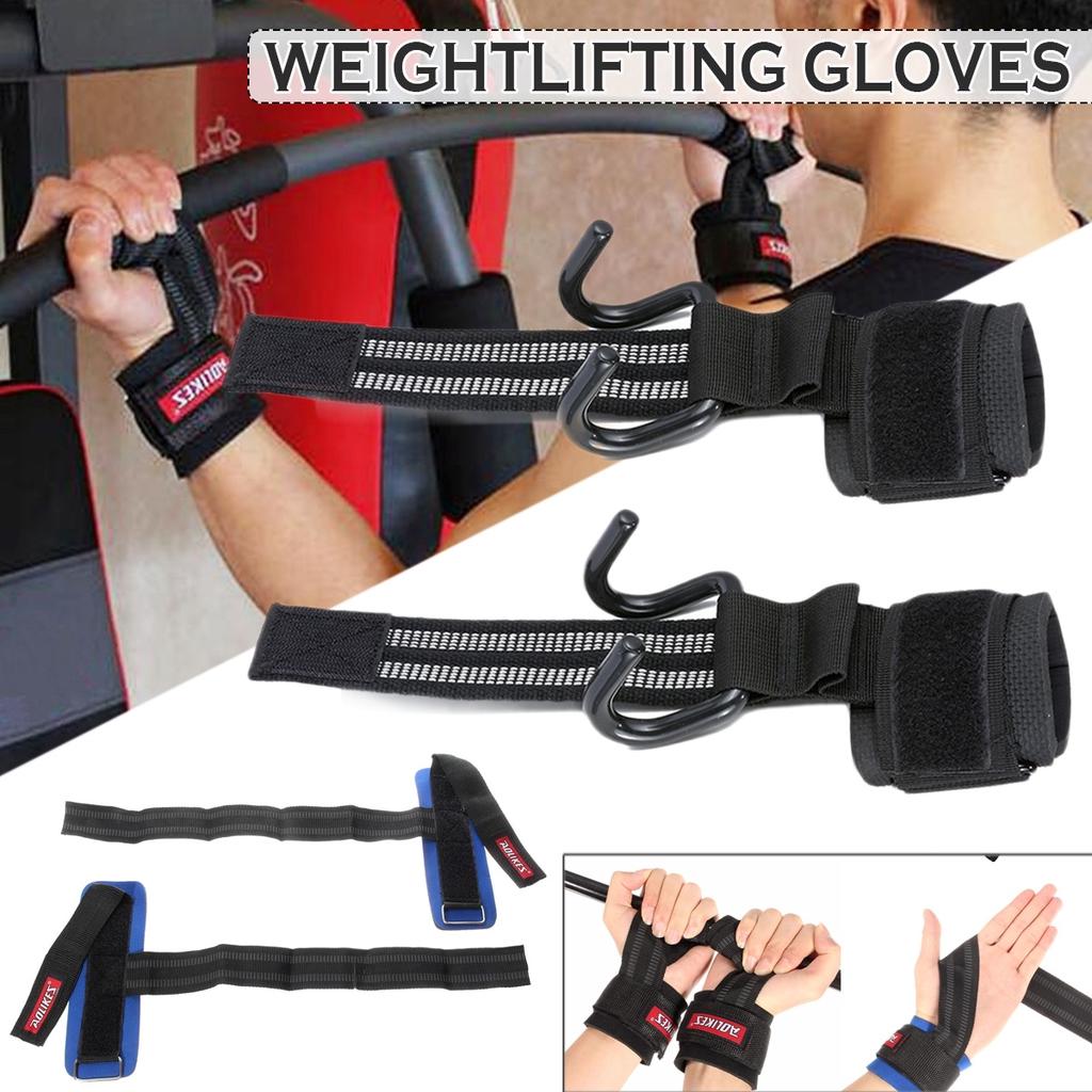 Fitness Padded Weight Lifting Training Gym Straps Hand Bar Wrist Support Gloves√ Fitness Padded Weight Lifting Training Gym Straps Hand Bar Wrist Support Gloves√